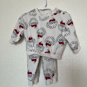 Cat & Jack Santa Outfit 6-9 Months